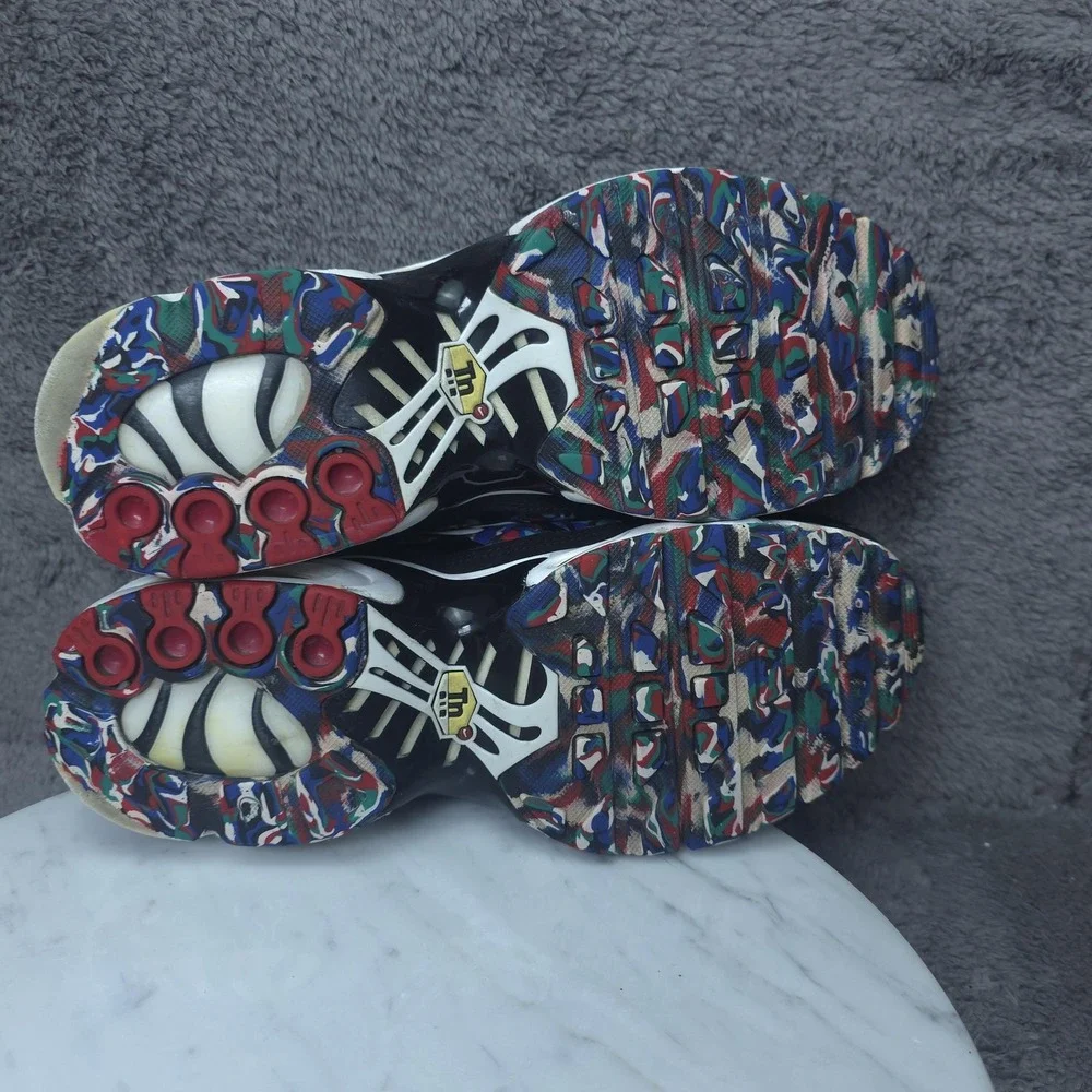 Nike Air Max Plus Shoes Youth Size 5.5Y Multicolor Sneakers Low Top CU4623-001